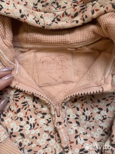 Кофта для девочки 9-12мес Next
