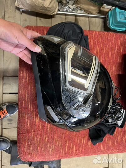 Снегоходный шлем