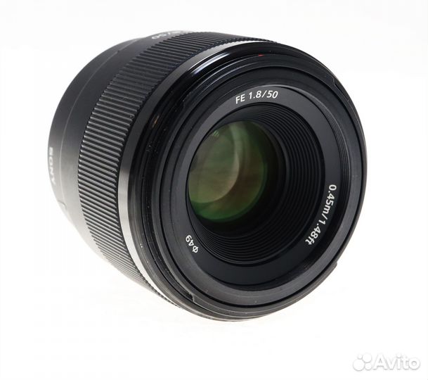 Объектив Sony SEL-50F18F FE 50mm f/1.8