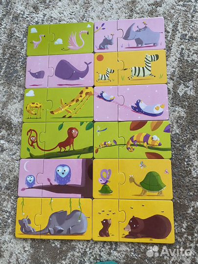 Пазл djeco duo мама и малыш