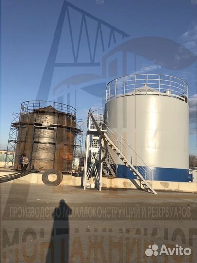 Вертикальные резервуары стальные 300/600/1500/2000