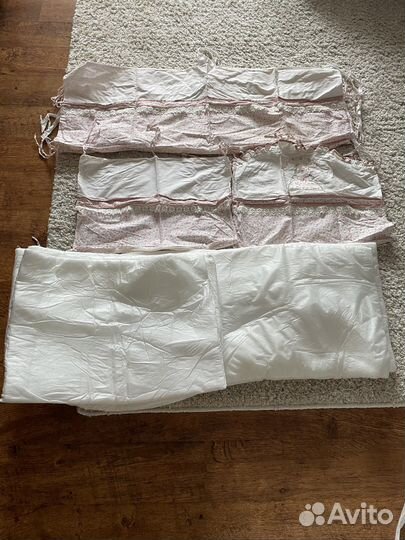 Бортики в детскую кроватку