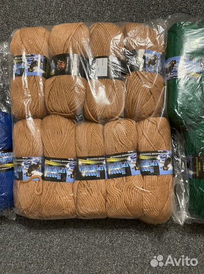 Пряжа новая деревенька