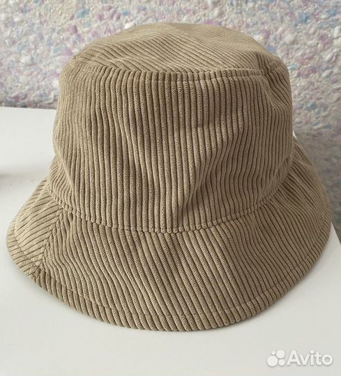 Панама из вельвета утепленная