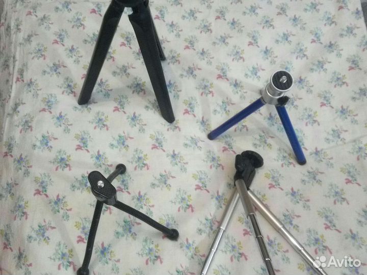 Фотоштатив тринога (4 типа)