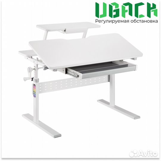 Парта для детей с регулировкой высоты и наклона