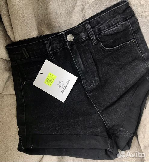 Джинсовые шорты 2шт новые
