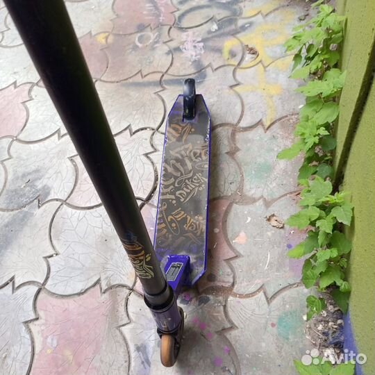 Трюковой самокат tech team