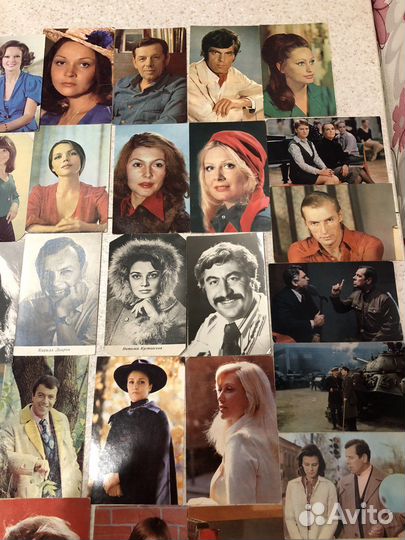 Открытки с Советскими актерами (СССР)