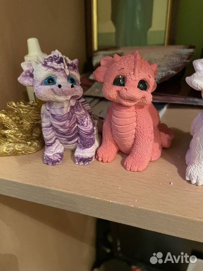Фигурки из гипса. Дракон