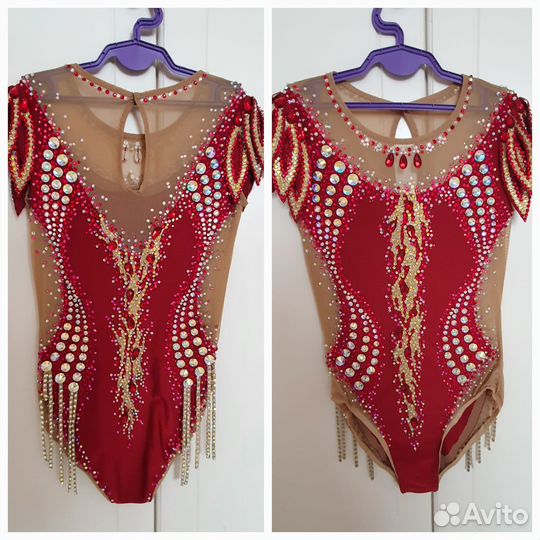 Купальник гимнастический для выступлений