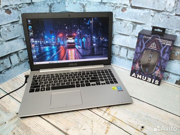 Металлический Asus на i3/ RAM 12/ GT 840m/ SSD