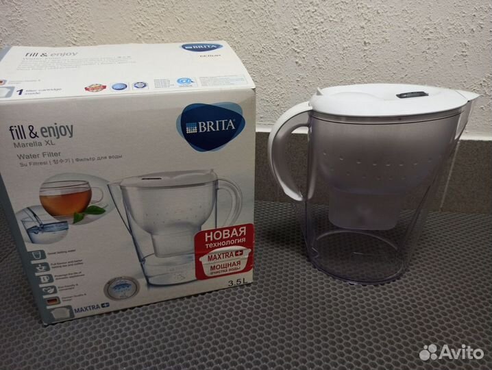 Фильтр-кувшин для воды brita, 3,5 л