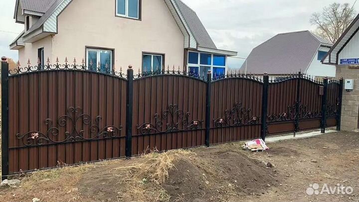 Кованый забор