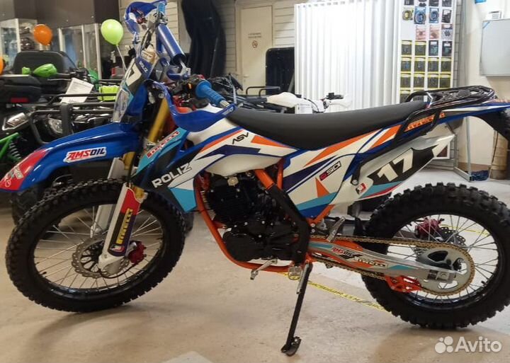 Кроссовый мотоцикл Lux enduro 21/18 172 FMM птс