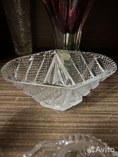 Ваза хрустальная СССР
