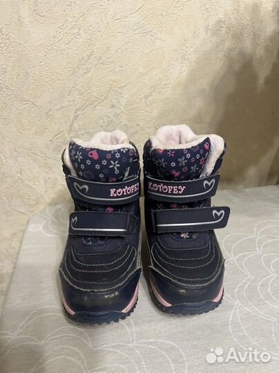 Зимние ботинки для девочки