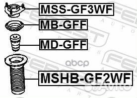 Опора переднего амортизатора mssgf3WF Febest