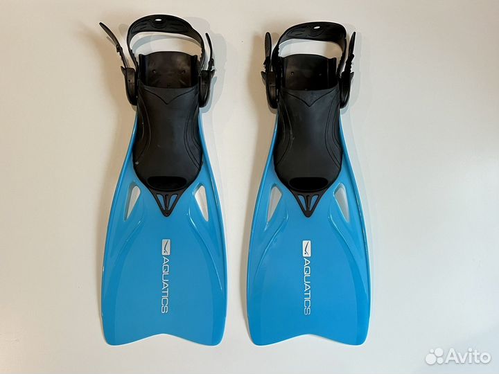 Комплект маска + трубка + ласты Aquatics Taihiti