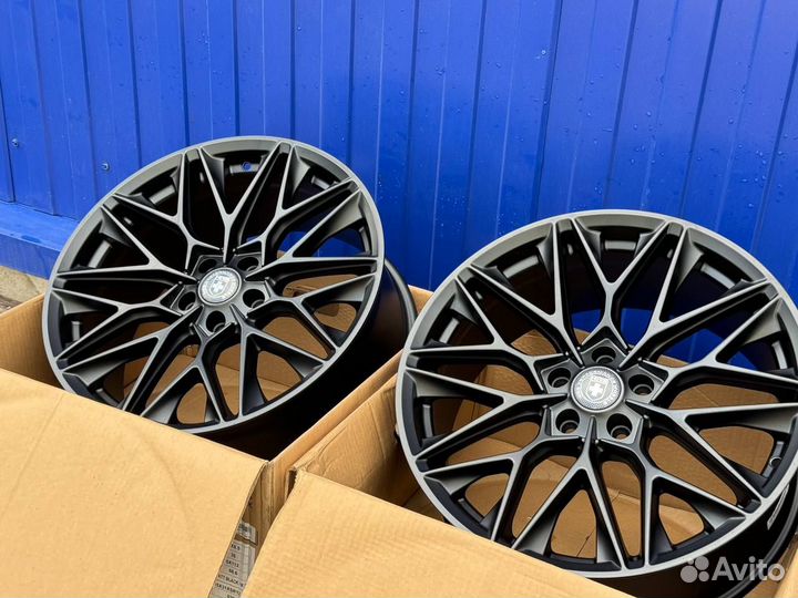 Новые литые Диски HRE P200 R18 5x112 Черный матовы