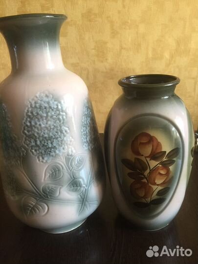 Ваза напольная керамическая