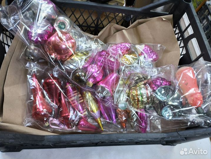 Новогодние игрушки СССР советские