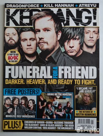 Журнал Kerrang #1231 2008