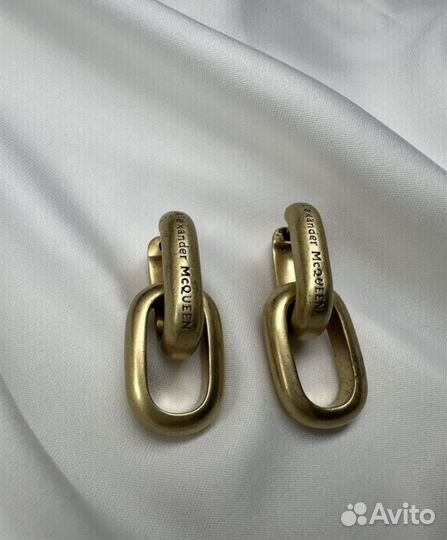 Alexander mcqueen серьги