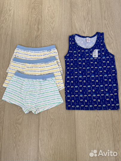 Вещи пакетом для мальчика 116-122 размер