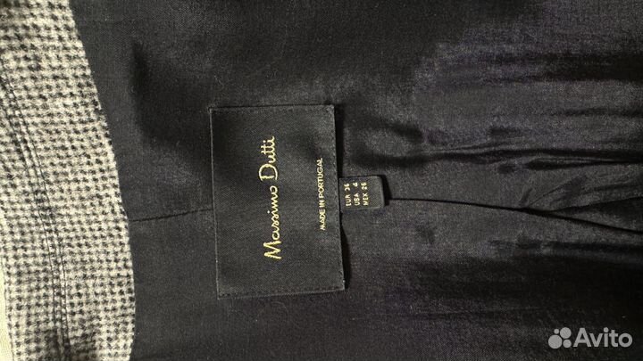 Пиджак жакет 42 Massimo Dutti