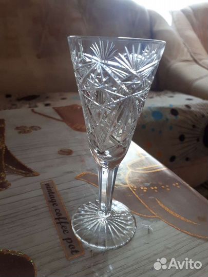 Рюмка хрустальная