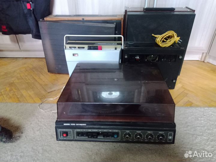 Аудиотехника СССР, проигрыватели, катушечники