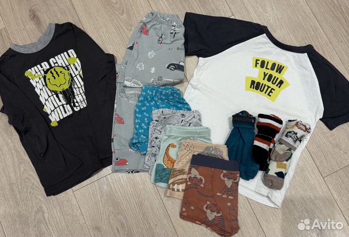 Вещи пакетом мальчику 98-104