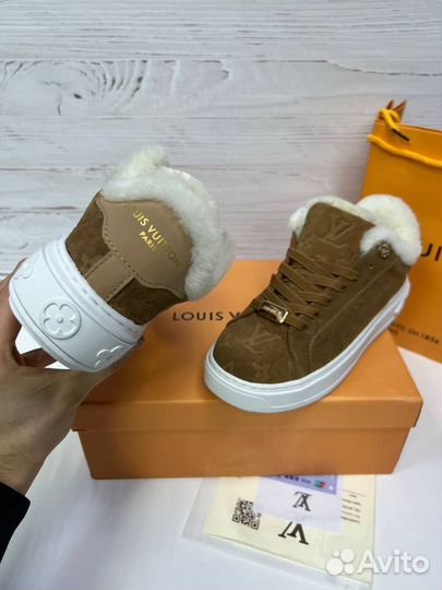 Кеды Louis Vuitton С Мехом Размеры 36-40