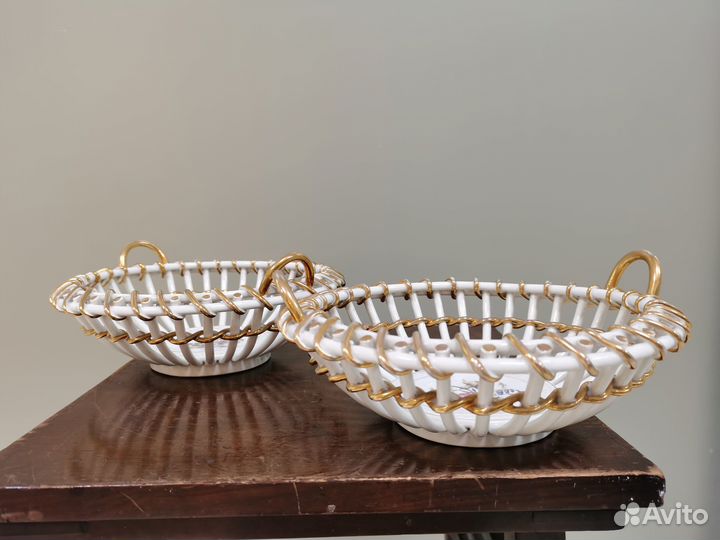 Сухарница пара 1920 - 1930 год Песочное нкпм