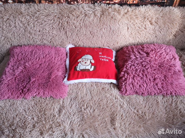 Диванные подушки 3 шт