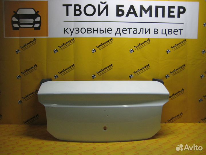Крышка багажника Renault Logan 2013 цвет белый