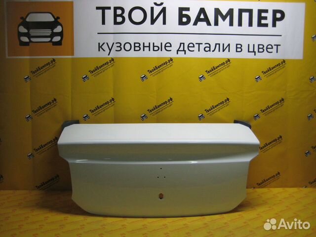 Крышка багажника Renault Logan 2013 цвет белый