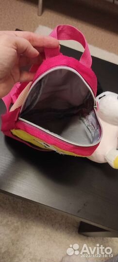 Рюкзак с игрушкой