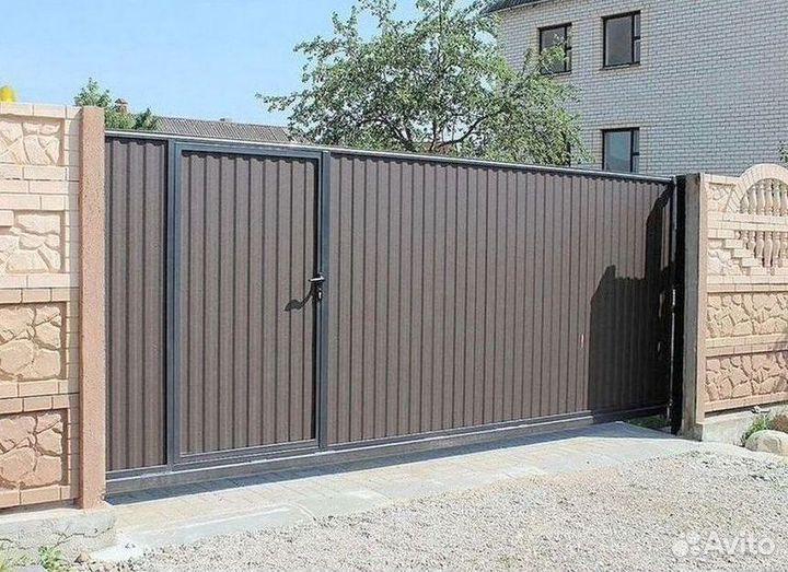 Откатные ворота по вашим размерам