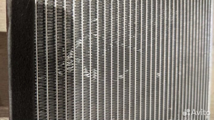 Радиатор печки (теплообменник) skoda на ремонт