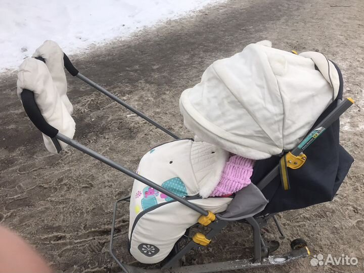 Санки коляска ника 7