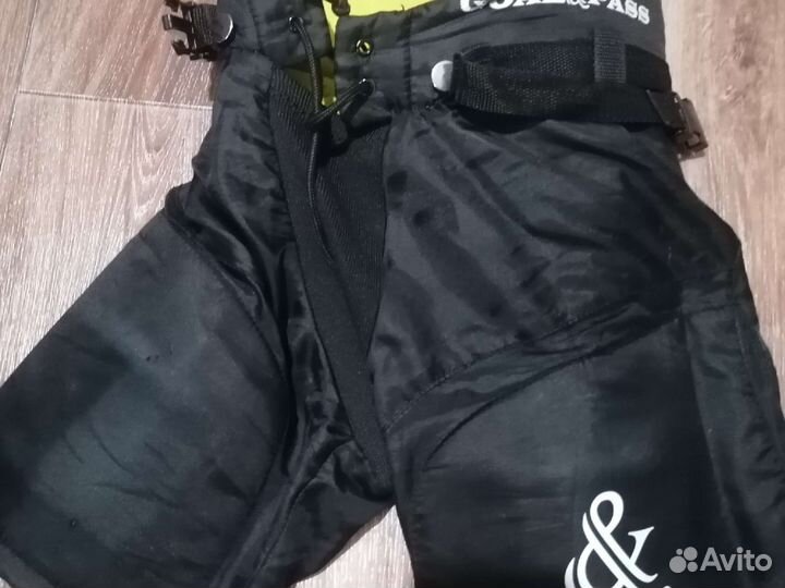 Шорты хоккейные goal&pass G-10 YTH p. S (черные)