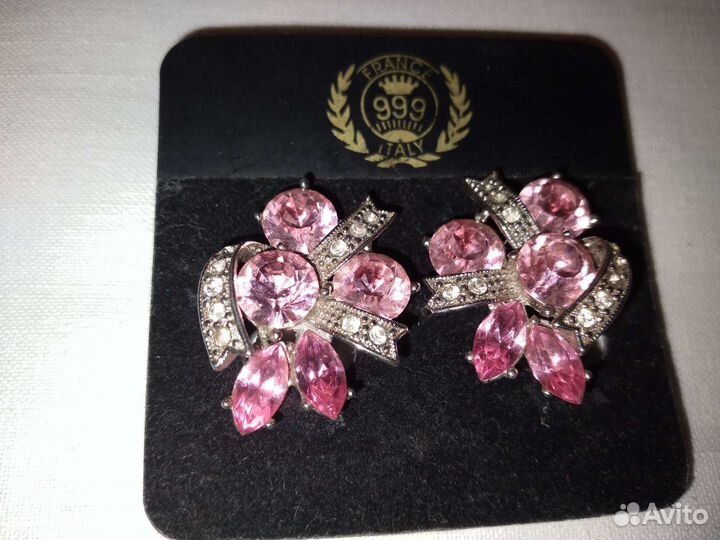 Серьги клипсы