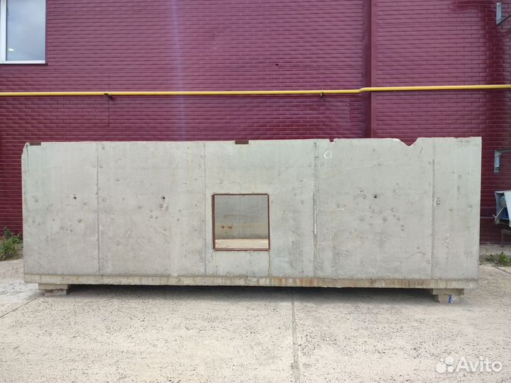 Бетонно-модульная конструкция