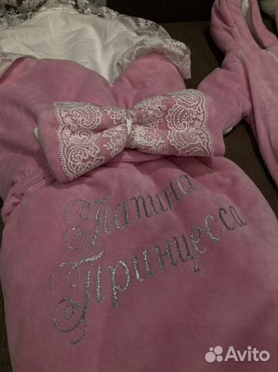 Конверт на выписку для девочки