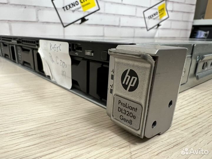 Шасси HP proliant DL320E GEN8 pentium 2120 X1