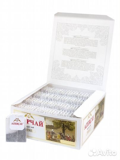 Чай Азерчай Букет 100 пакетиков