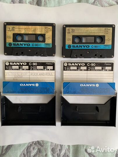 Аудиокассеты sanyo