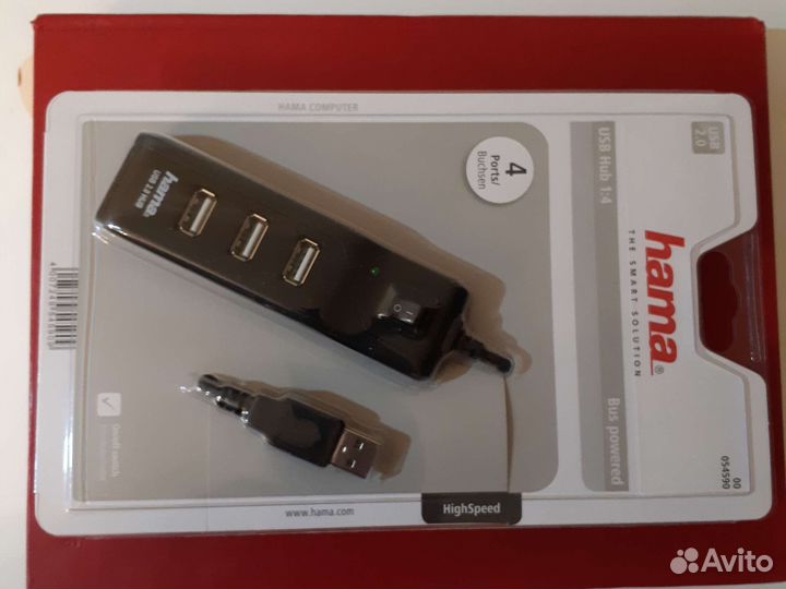 Usb хаб разветвитель тройник